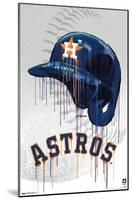 MLB Houston Astros - Drip Helmet 22-Trends International-Mounted Poster