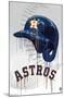 MLB Houston Astros - Drip Helmet 22-Trends International-Mounted Poster