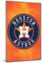 MLB Houston Astros - Logo 13-Trends International-Mounted Poster