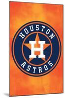 MLB Houston Astros - Logo 13-Trends International-Mounted Poster