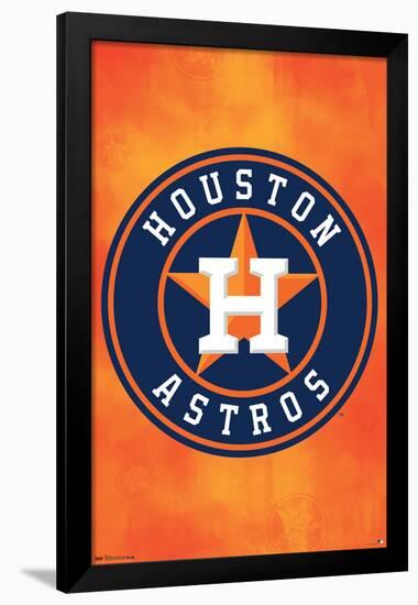 MLB Houston Astros - Logo 13-Trends International-Framed Poster