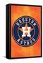 MLB Houston Astros - Logo 13-Trends International-Framed Stretched Canvas