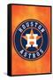 MLB Houston Astros - Logo 13-Trends International-Framed Stretched Canvas