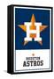 MLB Houston Astros - Logo 22-Trends International-Framed Stretched Canvas