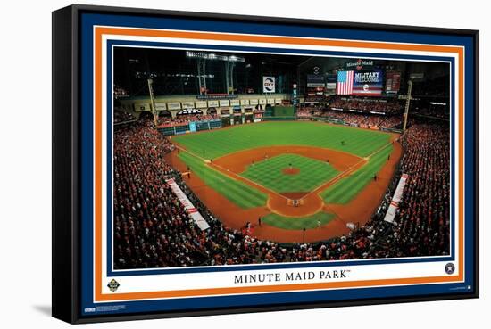 MLB Houston Astros - Minute Maid Park 22-Trends International-Framed Stretched Canvas