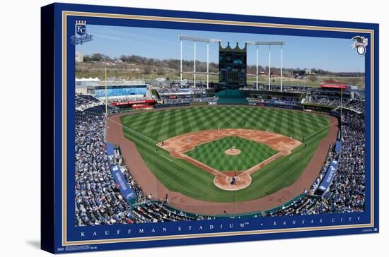 MLB Kansas City Royals - Kauffman Stadium 15-Trends International-Stretched Canvas