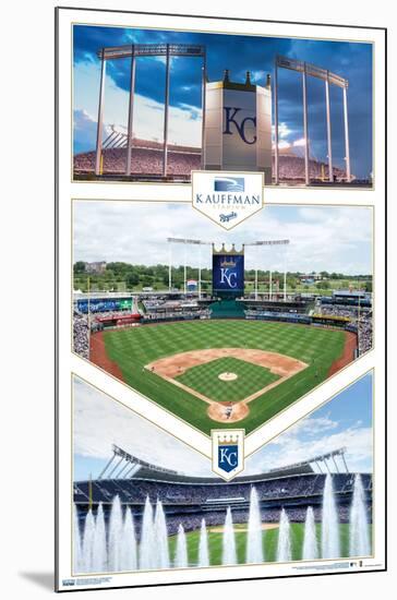 MLB Kansas City Royals - Kauffman Stadium 20-Trends International-Mounted Poster
