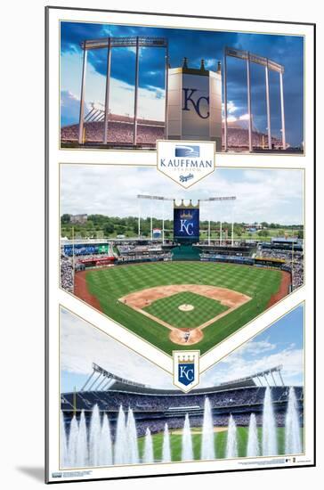 MLB Kansas City Royals - Kauffman Stadium 20-Trends International-Mounted Poster