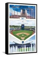 MLB Kansas City Royals - Kauffman Stadium 20-Trends International-Framed Stretched Canvas