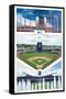 MLB Kansas City Royals - Kauffman Stadium 20-Trends International-Framed Stretched Canvas