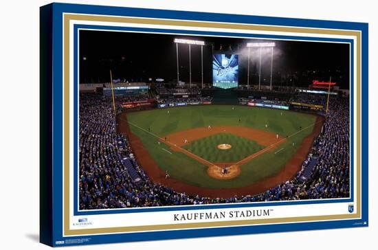 MLB Kansas City Royals - Kauffman Stadium 22-Trends International-Stretched Canvas