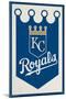 MLB Kansas City Royals - Logo 15-Trends International-Mounted Poster