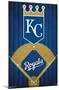 MLB Kansas City Royals - Logo 20-Trends International-Mounted Poster