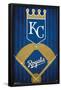 MLB Kansas City Royals - Logo 20-Trends International-Framed Poster