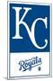 MLB Kansas City Royals - Logo 22-Trends International-Mounted Poster