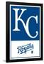 MLB Kansas City Royals - Logo 22-Trends International-Framed Poster