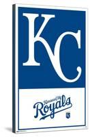MLB Kansas City Royals - Logo 22-Trends International-Stretched Canvas