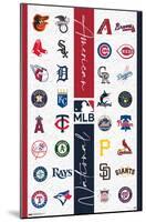 MLB League - Logos 23-Trends International-Mounted Poster