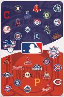 MLB - Logos 15-null-Lamina Framed Poster