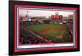 MLB Los Angeles Angels - Angel Stadium 22-Trends International-Framed Poster