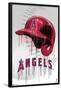 MLB Los Angeles Angels - Drip Helmet 22-Trends International-Framed Poster