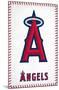 MLB Los Angeles Angels - Logo 17-Trends International-Mounted Poster