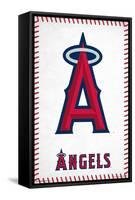 MLB Los Angeles Angels - Logo 17-Trends International-Framed Stretched Canvas