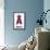 MLB Los Angeles Angels - Logo 17-Trends International-Framed Stretched Canvas displayed on a wall