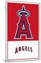 MLB Los Angeles Angels - Logo 22-Trends International-Mounted Poster