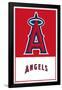 MLB Los Angeles Angels - Logo 22-Trends International-Framed Poster