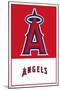 MLB Los Angeles Angels - Logo 22-Trends International-Mounted Poster