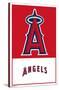 MLB Los Angeles Angels - Logo 22-Trends International-Stretched Canvas