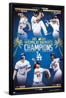 MLB Los Angeles Dodgers - 2020 World Series Champions-null-Framed Poster