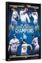 MLB Los Angeles Dodgers - 2020 World Series Champions-null-Framed Poster