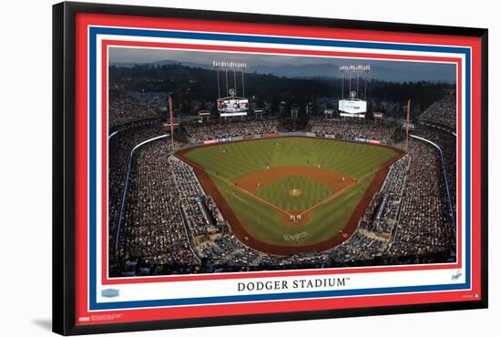 MLB Los Angeles Dodgers - Dodger Stadium 22-Trends International-Framed Poster