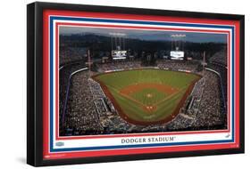 MLB Los Angeles Dodgers - Dodger Stadium 22-Trends International-Framed Poster