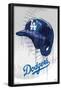 MLB Los Angeles Dodgers - Drip Helmet 20-Trends International-Framed Poster