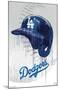 MLB Los Angeles Dodgers - Drip Helmet 20-Trends International-Mounted Poster