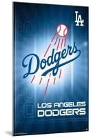 MLB Los Angeles Dodgers - Logo 16-Trends International-Mounted Poster