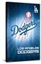 MLB Los Angeles Dodgers - Logo 16-Trends International-Stretched Canvas