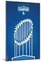 MLB Los Angeles Dodgers - Minimalist Champions 2020-Trends International-Mounted Poster