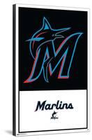 MLB Miami Marlins - Logo 22-Trends International-Stretched Canvas