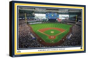 MLB Milwaukee Brewers - American Family Field 22-Trends International-Stretched Canvas