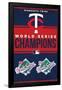 MLB Minnesota Twins - Champions 23-Trends International-Framed Poster