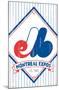 MLB Montreal Expos - Retro Logo 19-Trends International-Mounted Poster