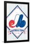 MLB Montreal Expos - Retro Logo 19-Trends International-Framed Poster