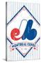 MLB Montreal Expos - Retro Logo 19-Trends International-Stretched Canvas