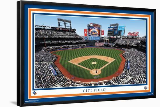 MLB New York Mets - Citi Field 22-Trends International-Framed Poster