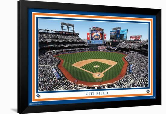 MLB New York Mets - Citi Field 22-Trends International-Framed Poster