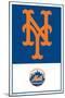 MLB New York Mets - Logo 22-Trends International-Mounted Poster